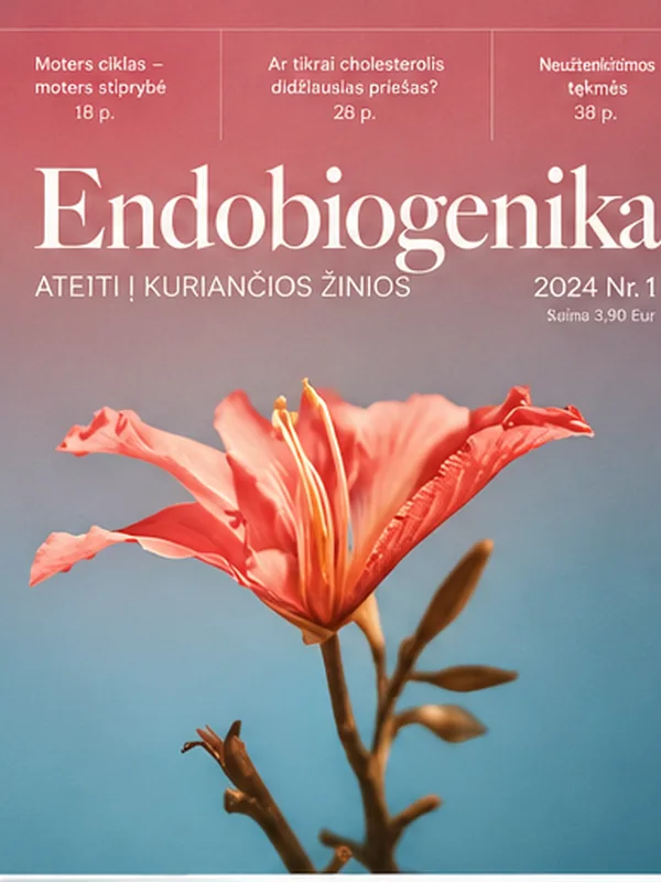 „Endobiogenika – ateitį kuriančios žinios“, 2024 viršelis