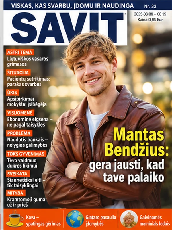 „Savaitė“ Nr. 32, 2025 viršelis